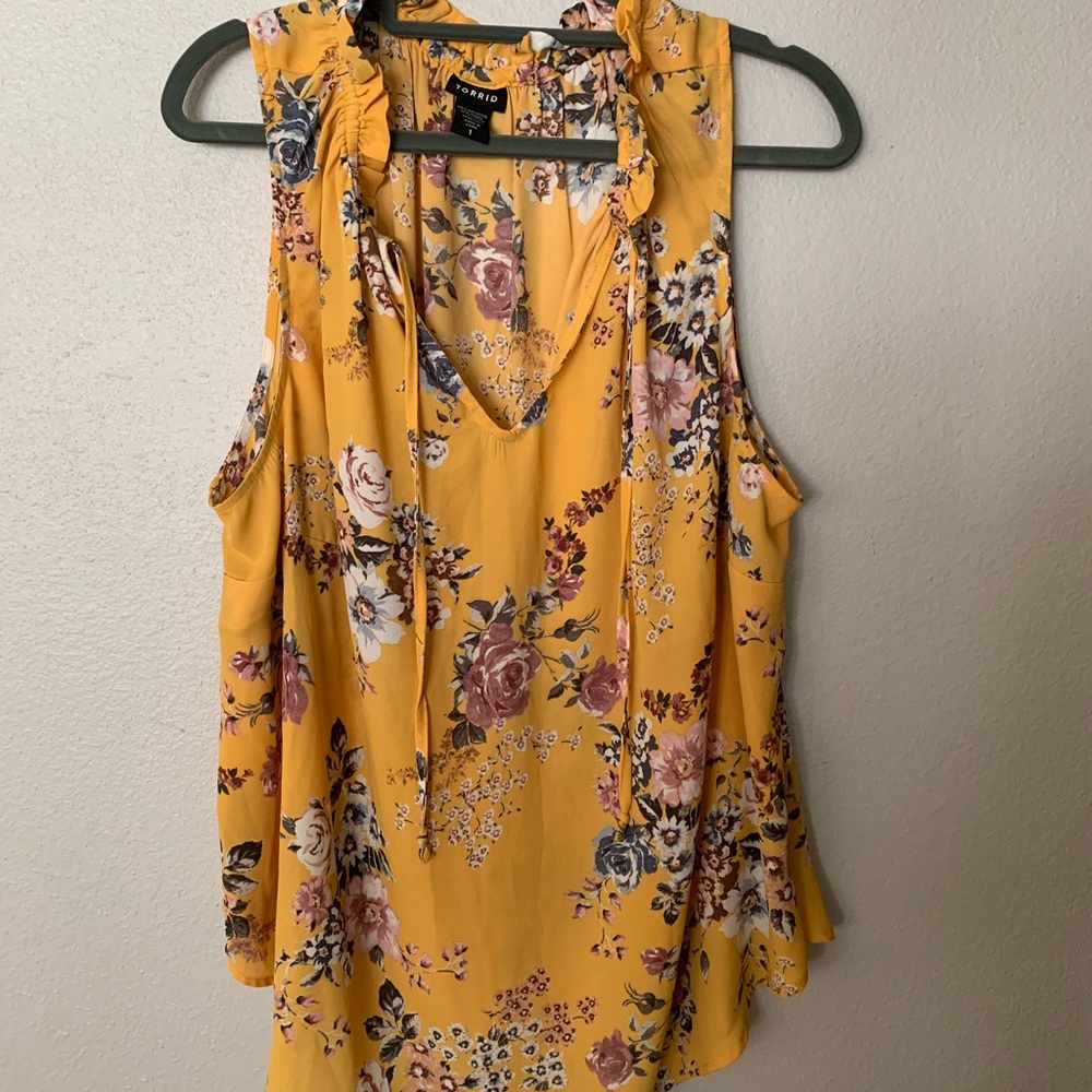 Torrid tank blouse